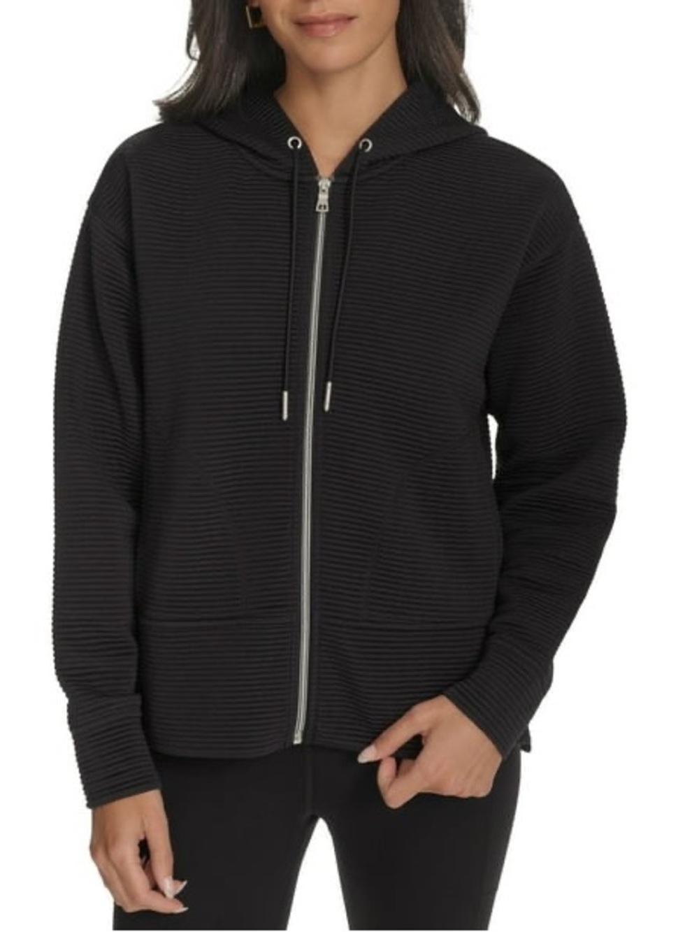 DKNY Women's Tech Ottoman Jacket